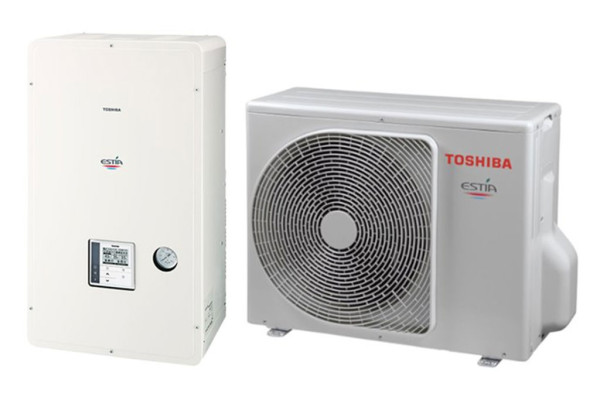 Toshiba HWS-1105H8-E / HWS-1405XWHT9-E ESTIA Hydrobox (R410a, 3 fázis, 9 kW-os elektromos patronnal)